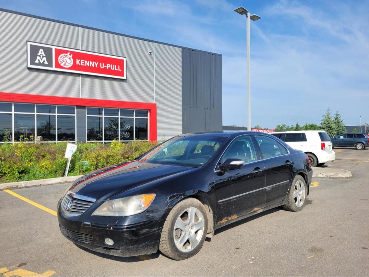 2005 Acura RL in Blue. The vehicle has 182,121km. The vehicle runs and drives. No Check engine light. Tpms lights are on. Some imperfections/rust around the body mainly on the driver door. Needs a new battery. We dont perform any mechanical/safety inspections. The vehicle is sold as is and might need some work.