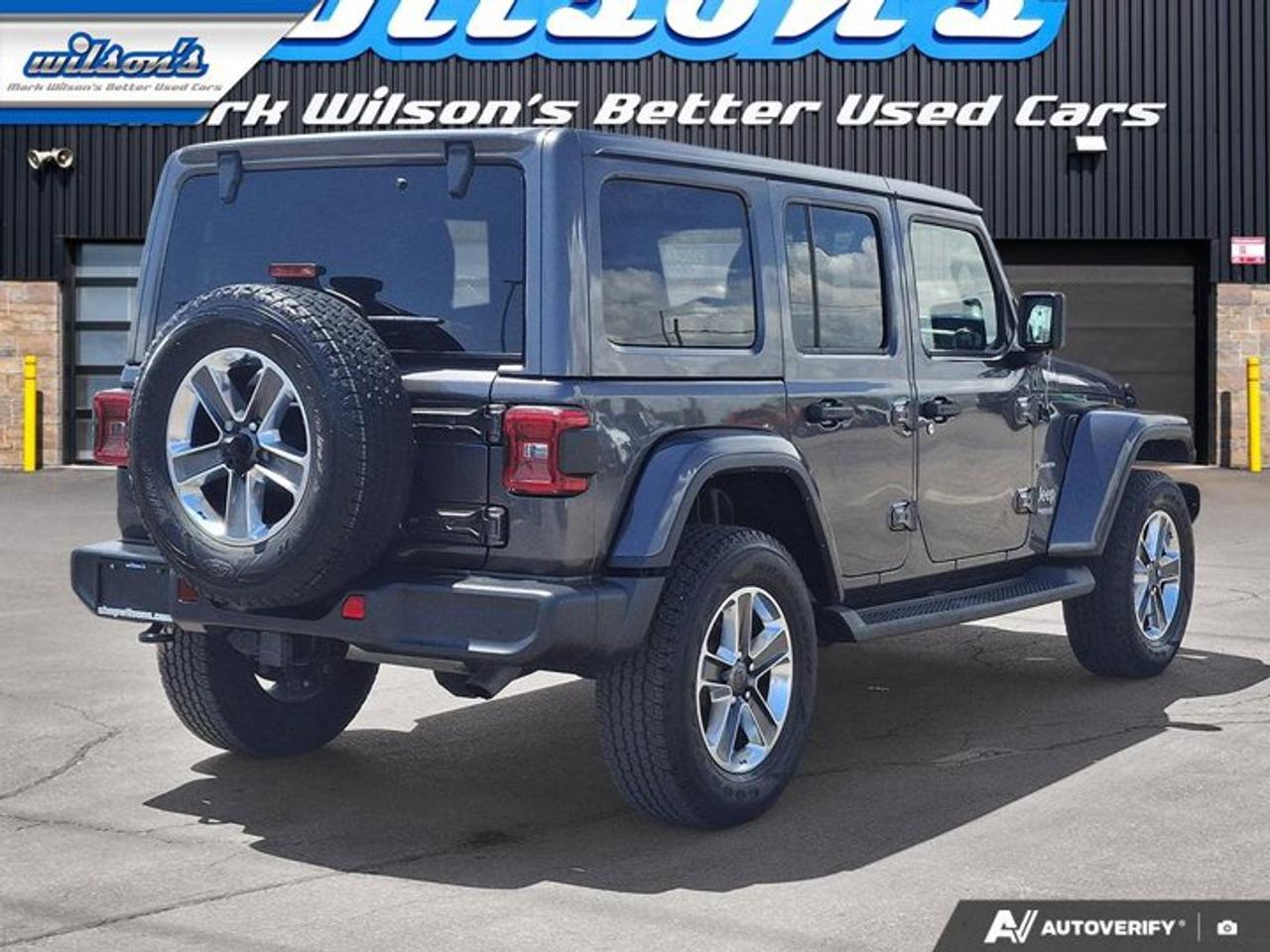 2022 Jeep Wrangler Unlimited Sahara 4WD | V6 | Heated Wheel + Seats | Remote Start | Trailer & Tow | Hardtop | Photo4