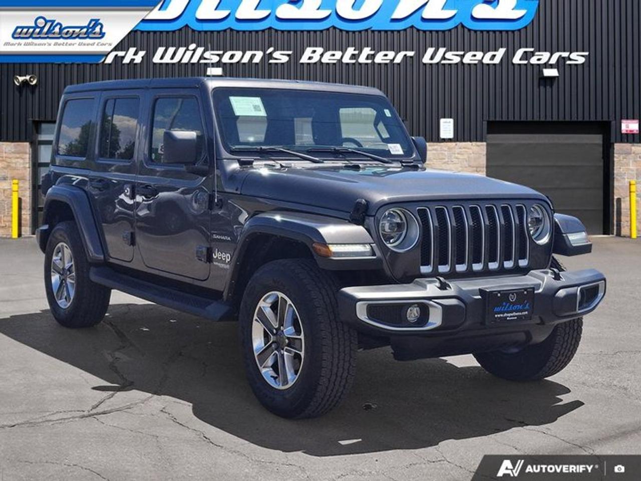 2022 Jeep Wrangler Unlimited Sahara 4WD | V6 | Heated Wheel + Seats | Remote Start | Trailer & Tow | Hardtop | Photo