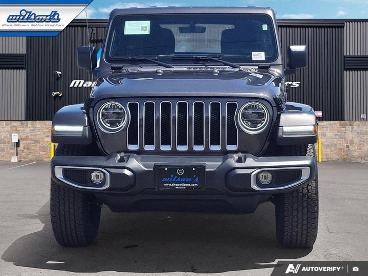 2022 Jeep Wrangler Unlimited Sahara 4WD | V6 | Heated Wheel + Seats | Remote Start | Trailer & Tow | Hardtop | Photo