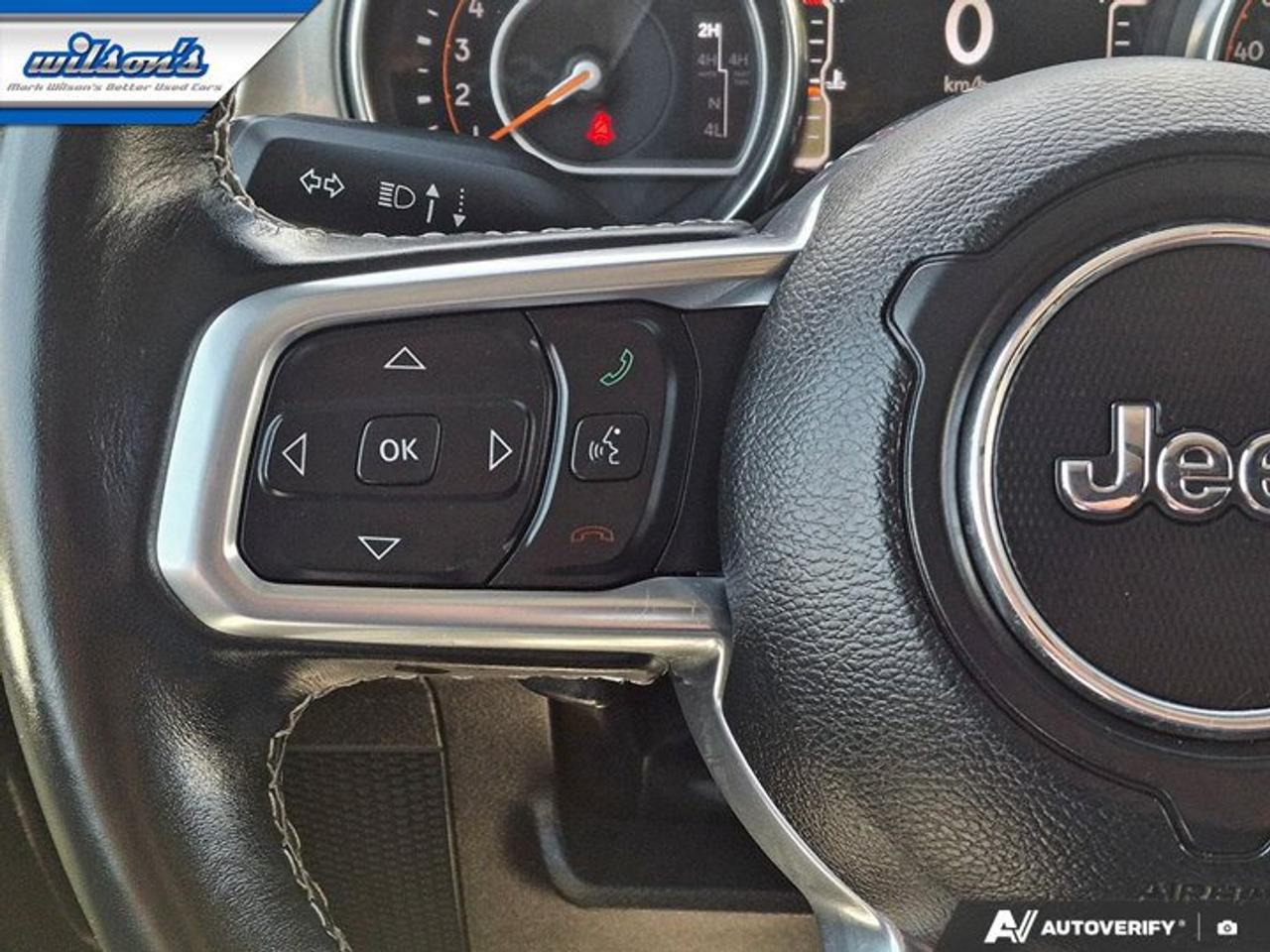 2022 Jeep Wrangler Unlimited Sahara 4WD | V6 | Heated Wheel + Seats | Remote Start | Trailer & Tow | Hardtop | Photo