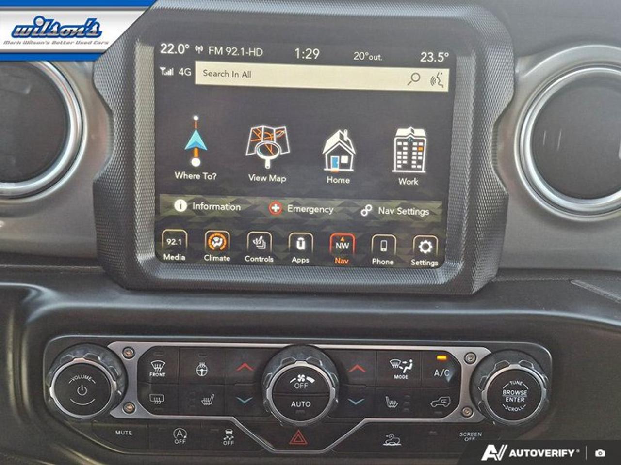 2022 Jeep Wrangler Unlimited Sahara 4WD | V6 | Heated Wheel + Seats | Remote Start | Trailer & Tow | Hardtop | Photo