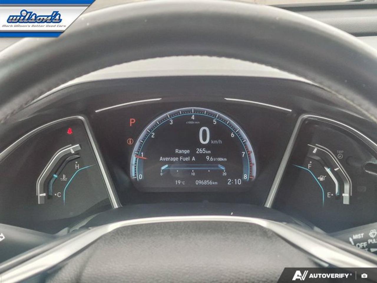 2019 Honda Civic Sedan EX Sedan | Sunroof | Adaptive Cruise | Heated Seats | CarPlay + Android | Rear Camera | and More ! Photo