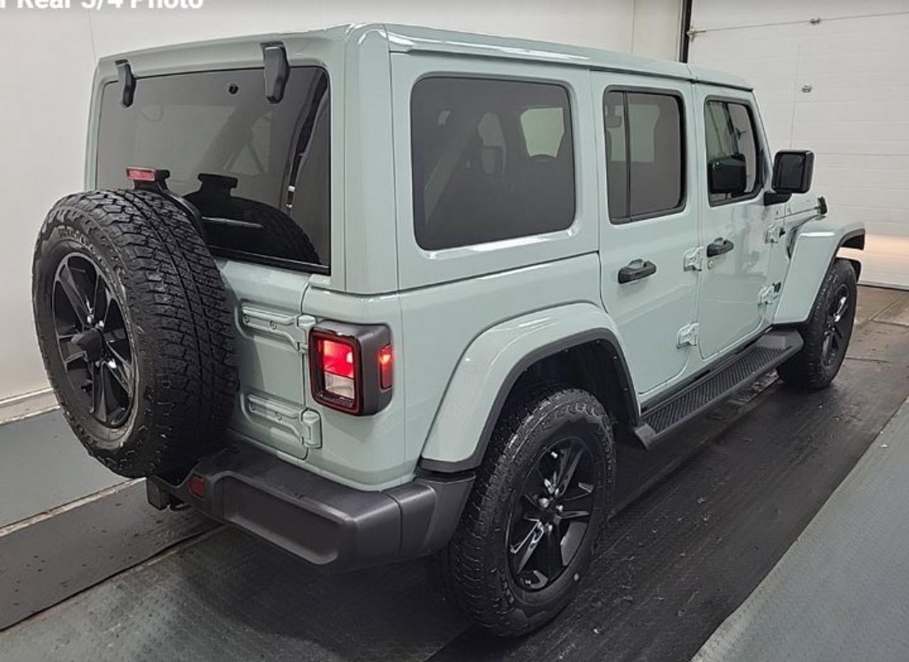 2023 Jeep Wrangler Sahara Altitude | 3.6L | Leather | Tow Pkg | Heated Wheel + Seats | Remote Start | CarPlay & More ! Photo