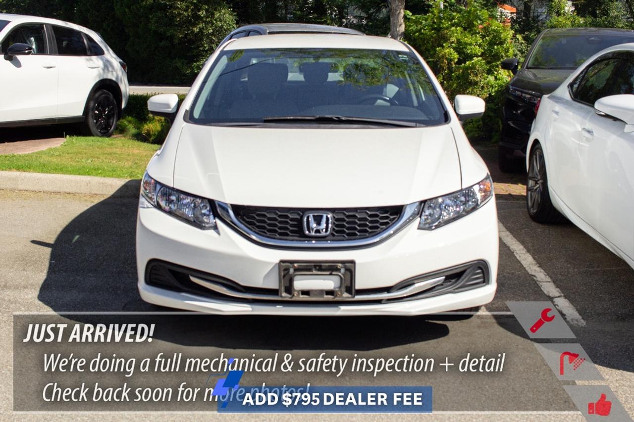 Used 2015 Honda Civic SEDAN LX for sale in Port Moody, BC