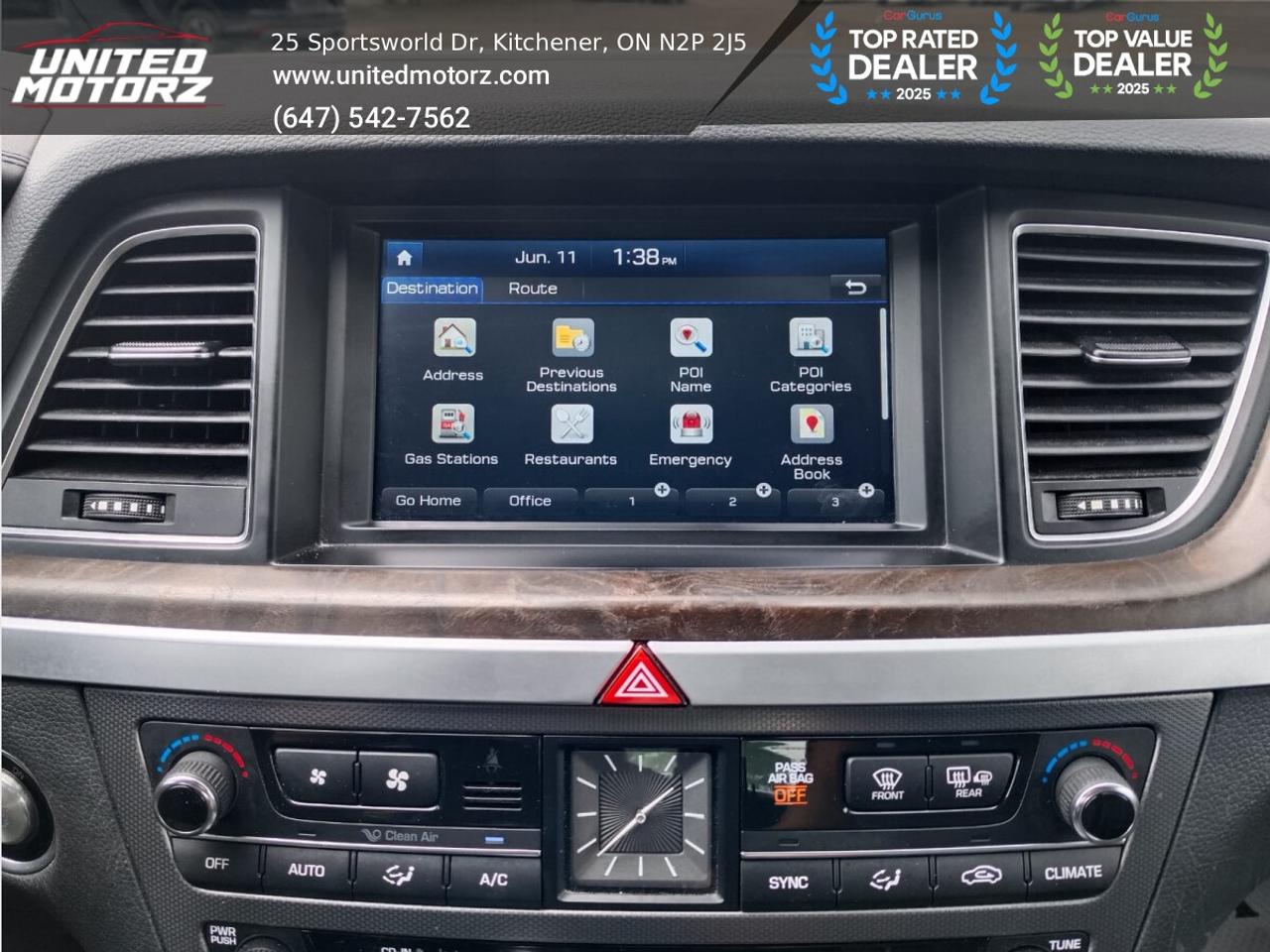 2015 Hyundai Genesis Technology ~SAFETY CERTIFIED~ 49 SERVICE RECORDS~ Photo