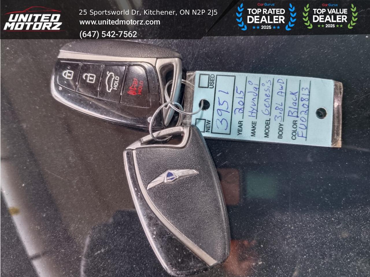 2015 Hyundai Genesis Technology ~SAFETY CERTIFIED~ 49 SERVICE RECORDS~ Photo