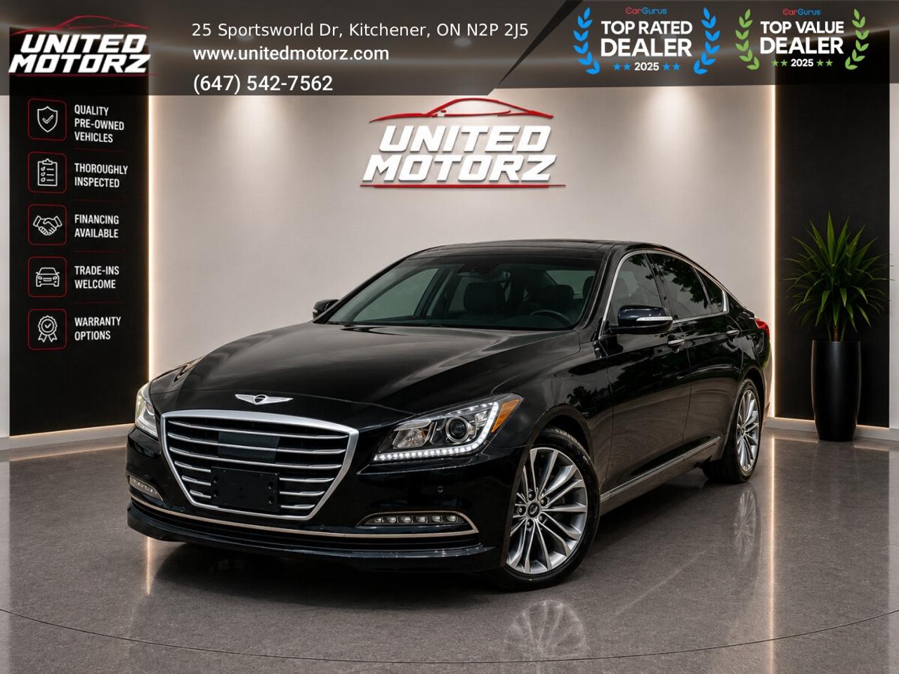 2015 Hyundai Genesis Technology ~SAFETY CERTIFIED~ 49 SERVICE RECORDS~ Photo0
