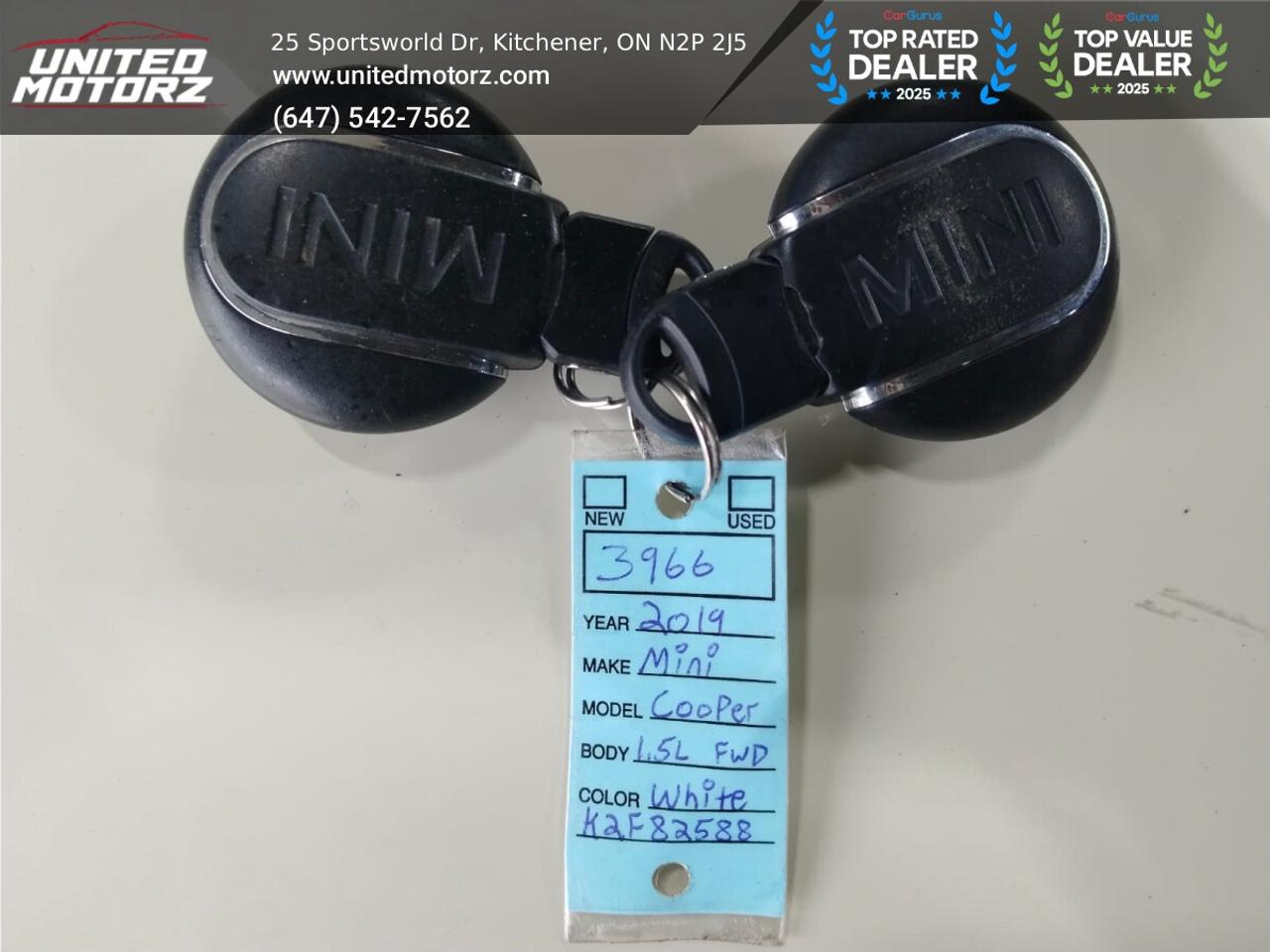 2019 MINI Cooper Cooper ~SAFETY CERTIFIED~ NO ACCIDENTS~ 18 SERVICE Photo