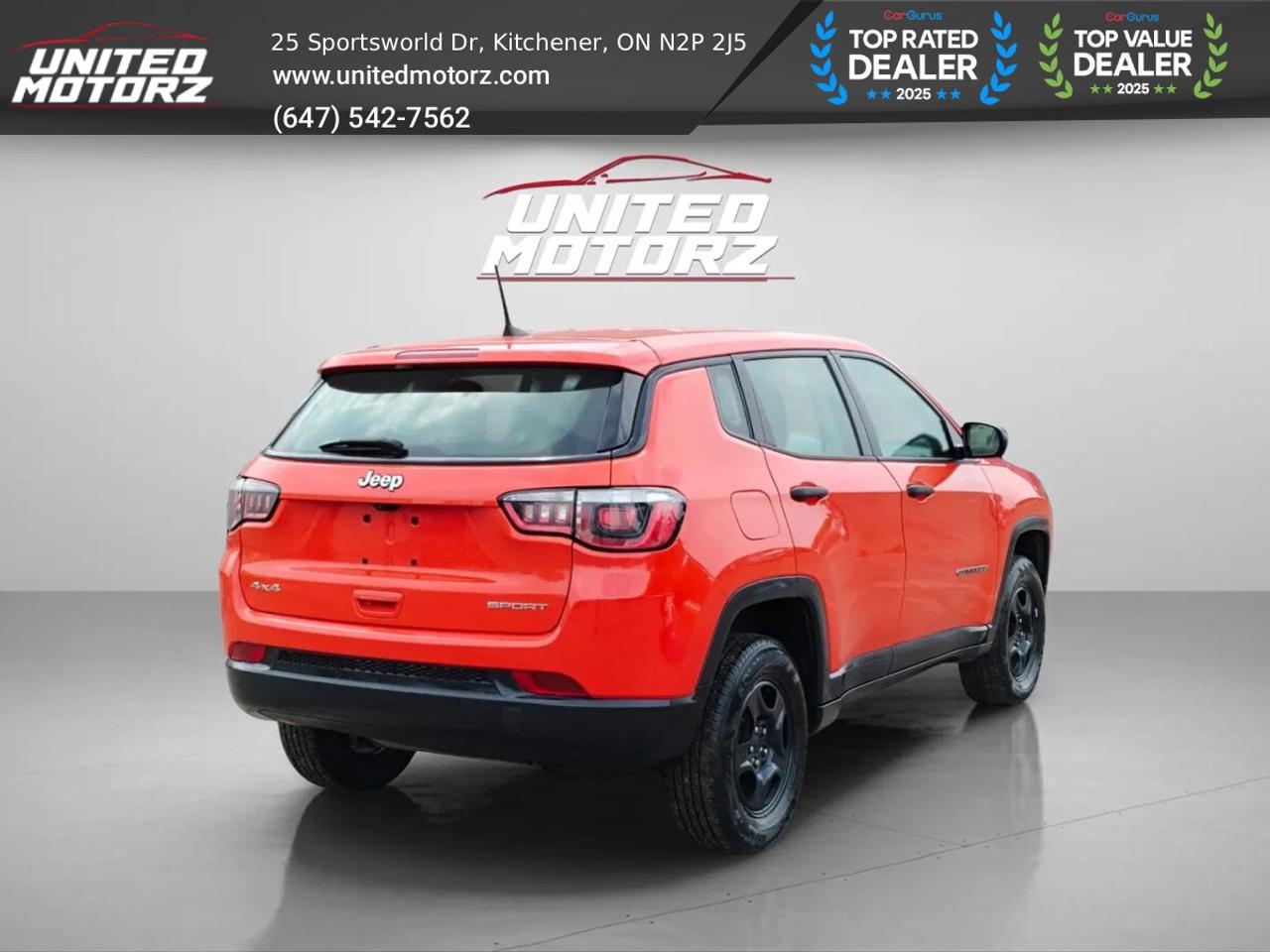 2019 Jeep Compass Sport~SAFETY CERTIFIED~ NO ACCIDENTS~ 30 SERVICE R Photo