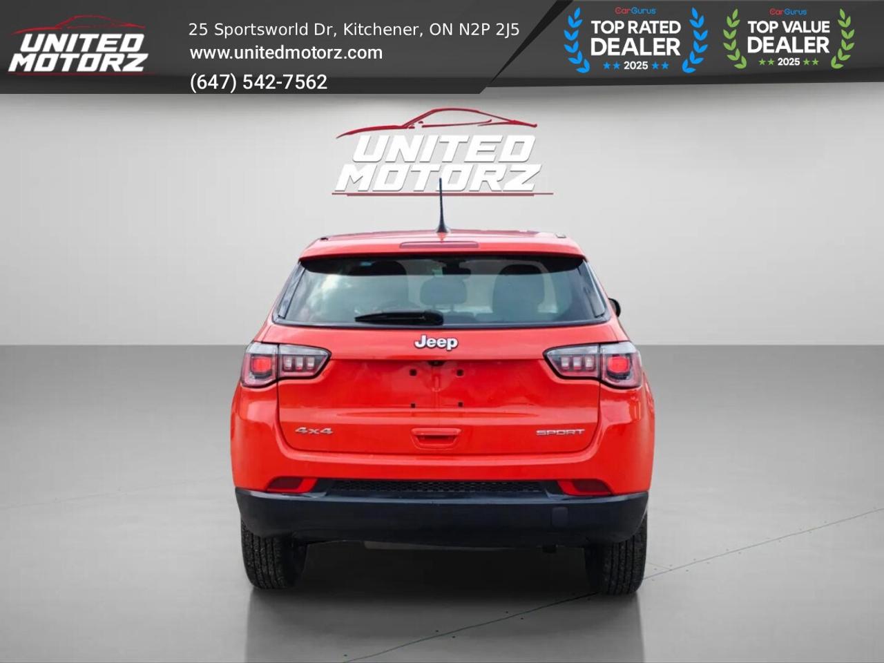 2019 Jeep Compass Sport~SAFETY CERTIFIED~ NO ACCIDENTS~ 30 SERVICE R Photo
