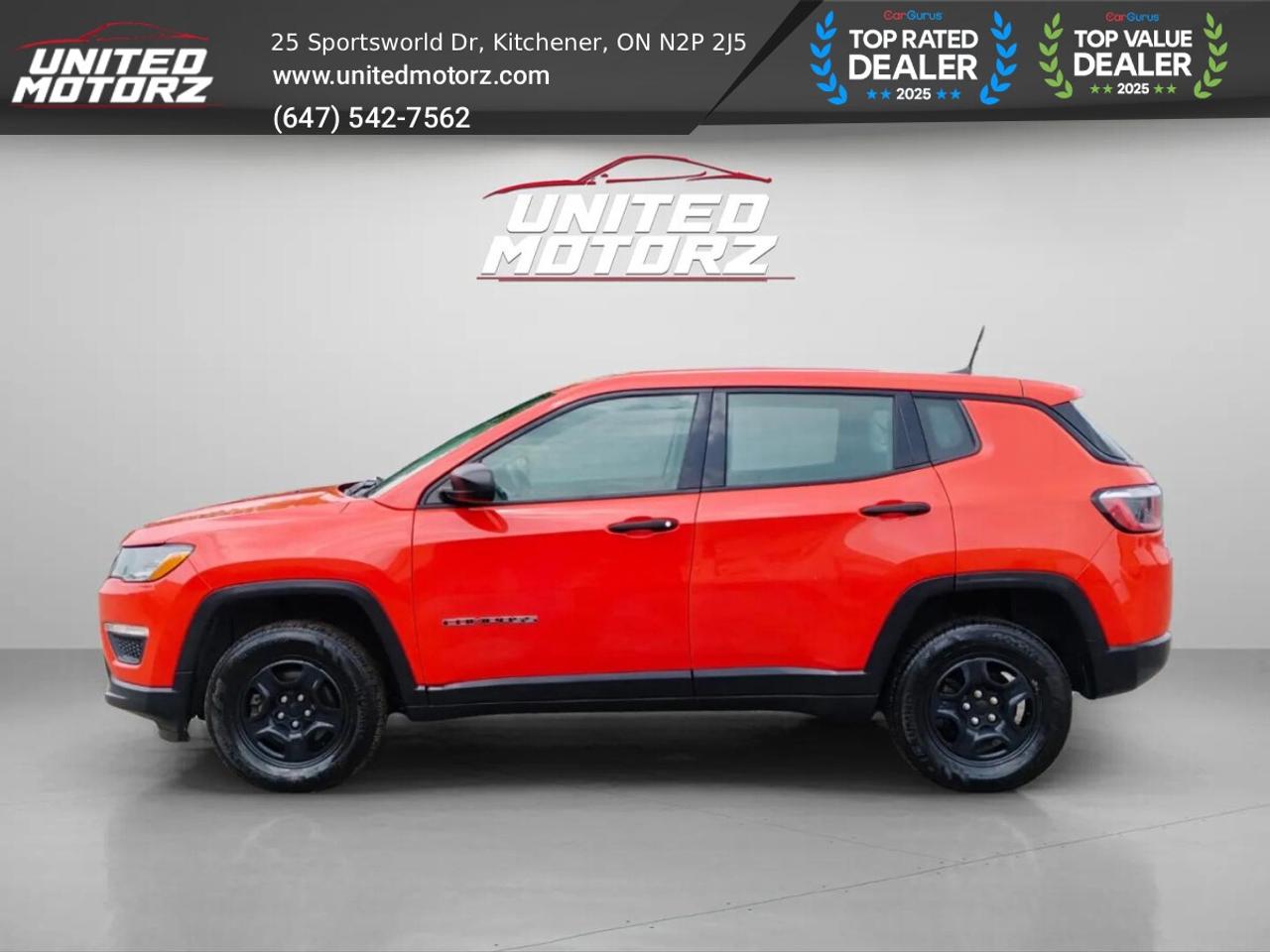 2019 Jeep Compass Sport~SAFETY CERTIFIED~ NO ACCIDENTS~ 30 SERVICE R Photo