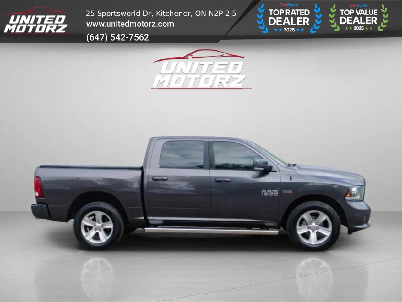 2016 RAM 1500 Sport 5.7L HEMI V8 ~SAFETY CERTIFIED~ 17 SERVICE R Photo