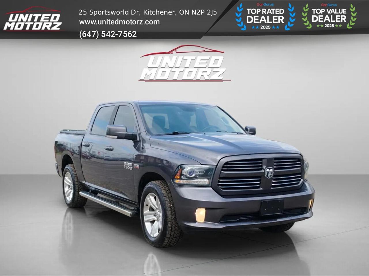 2016 RAM 1500 Sport 5.7L HEMI V8 ~SAFETY CERTIFIED~ 17 SERVICE R Photo