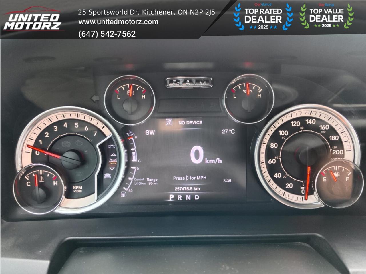 2016 RAM 1500 Sport 5.7L HEMI V8 ~SAFETY CERTIFIED~ 17 SERVICE R Photo