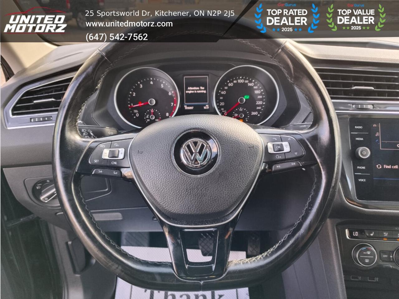 2018 Volkswagen Tiguan Comfortline~SAFETY CERTIFIED~ 21 SERVICE RECORDS~ Photo