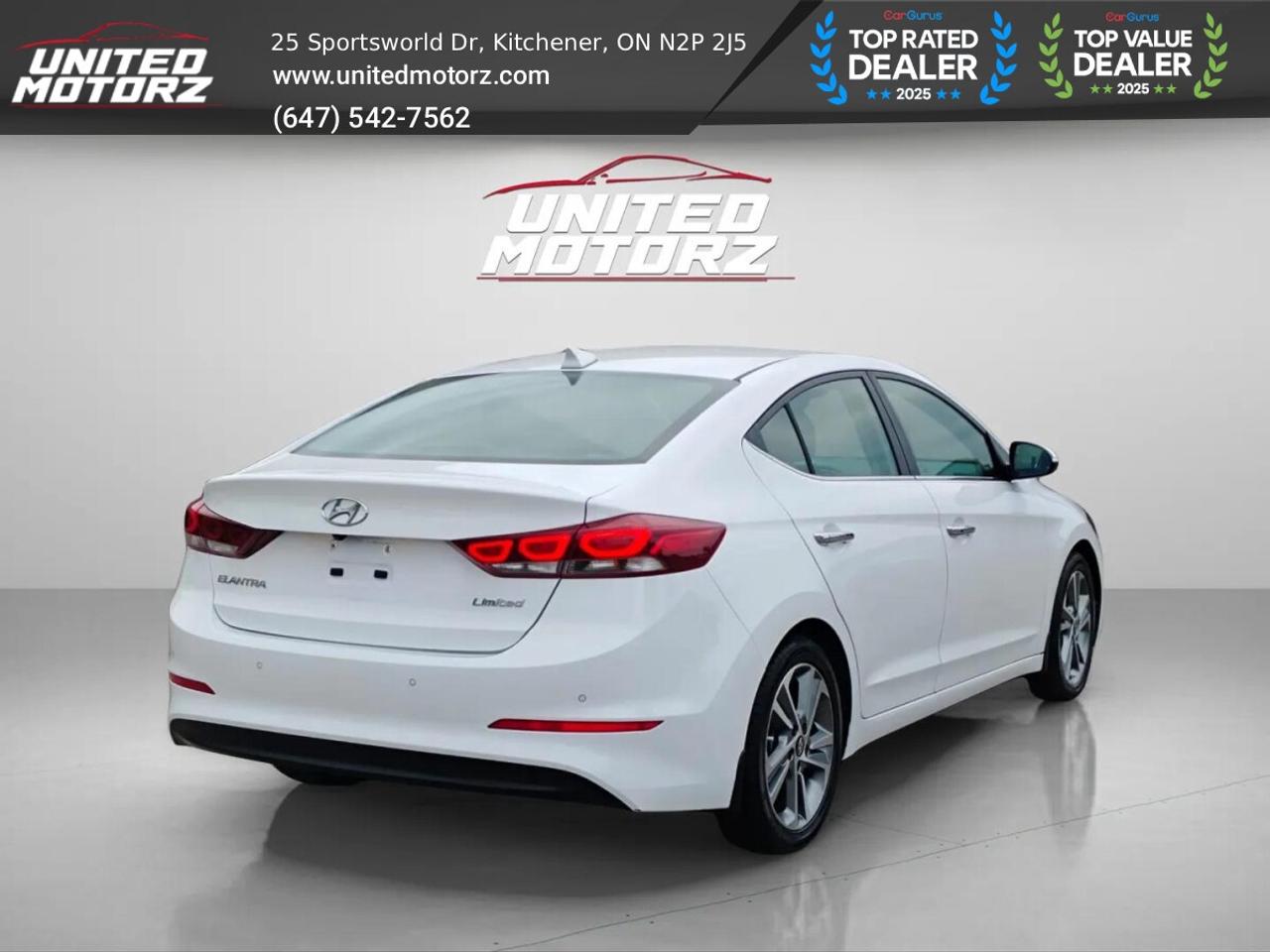 2018 Hyundai Elantra Limited~SAFETY CERTIFIED~LOW KMS~25 Service Record Photo
