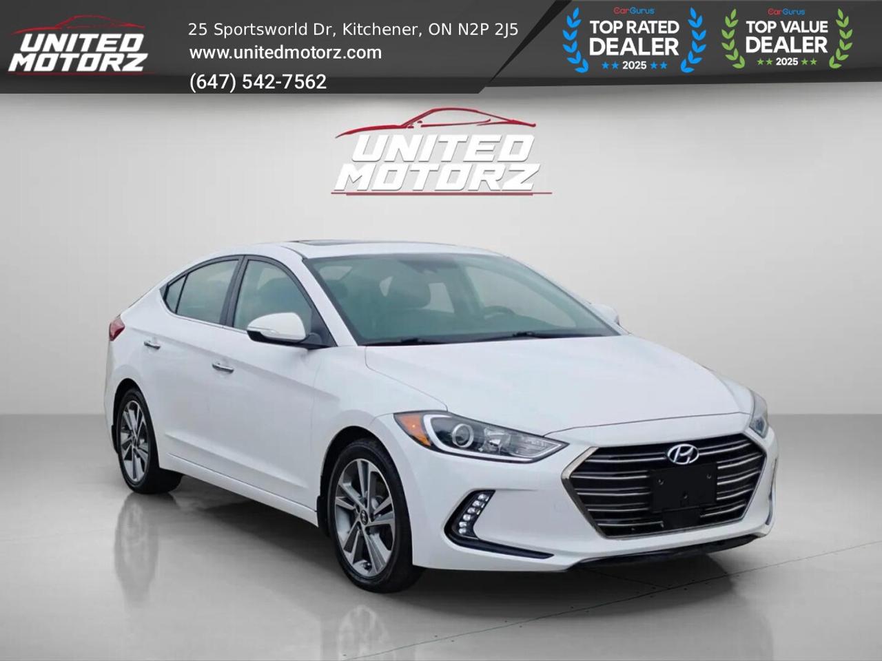 2018 Hyundai Elantra Limited~SAFETY CERTIFIED~LOW KMS~25 Service Record Photo