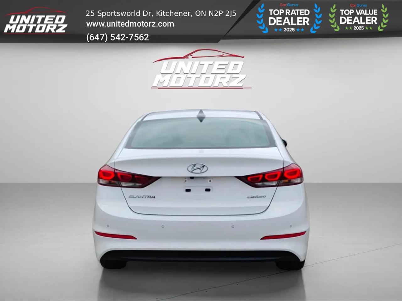 2018 Hyundai Elantra Limited~SAFETY CERTIFIED~LOW KMS~25 Service Record Photo