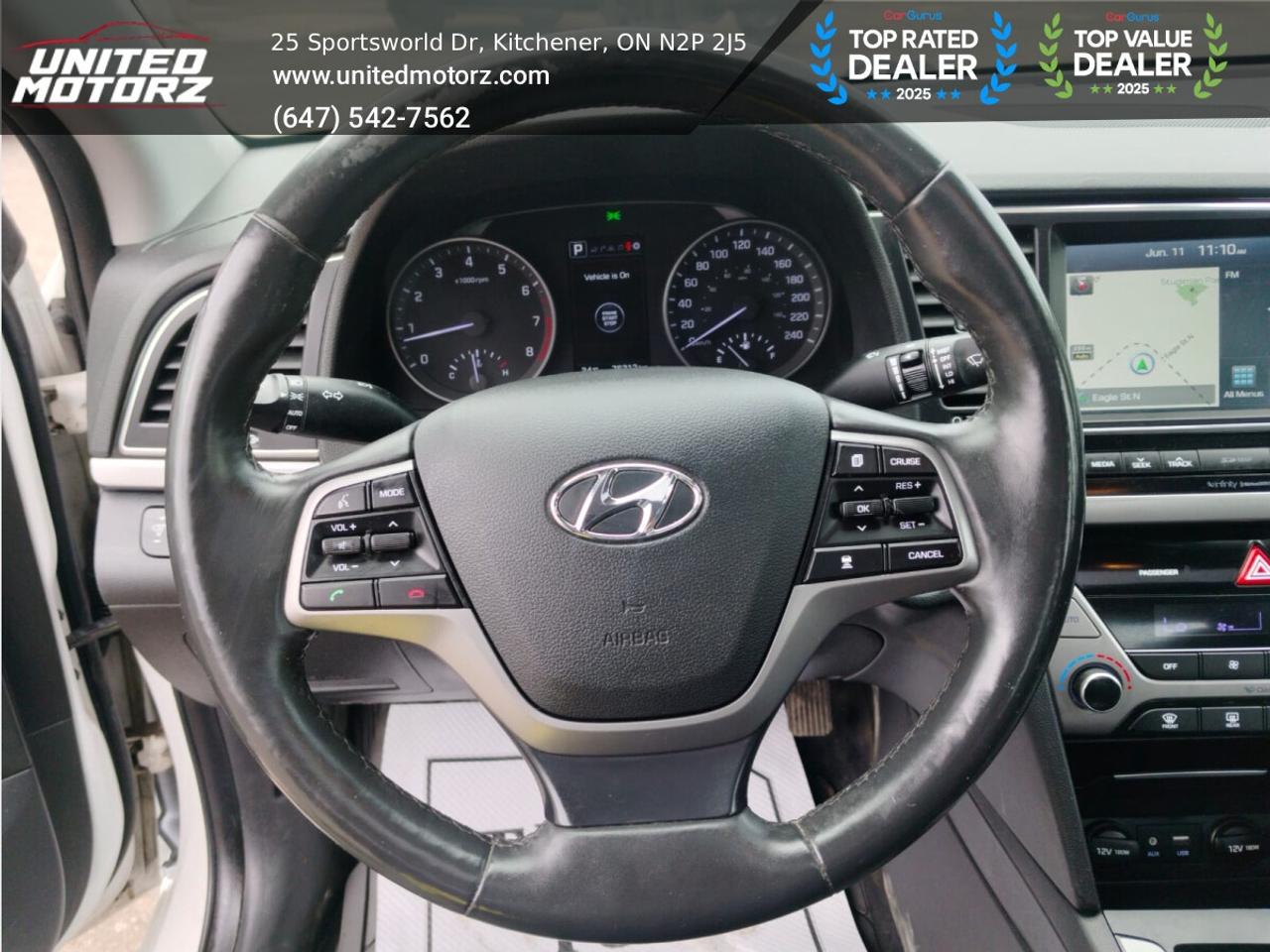 2018 Hyundai Elantra Limited~SAFETY CERTIFIED~LOW KMS~25 Service Record Photo