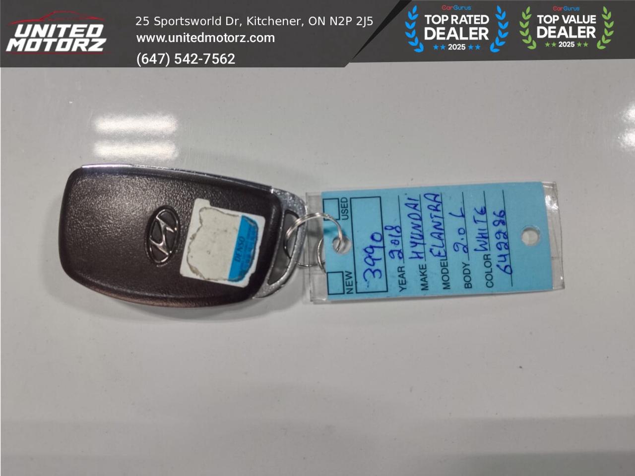 2018 Hyundai Elantra Limited~SAFETY CERTIFIED~LOW KMS~25 Service Record Photo