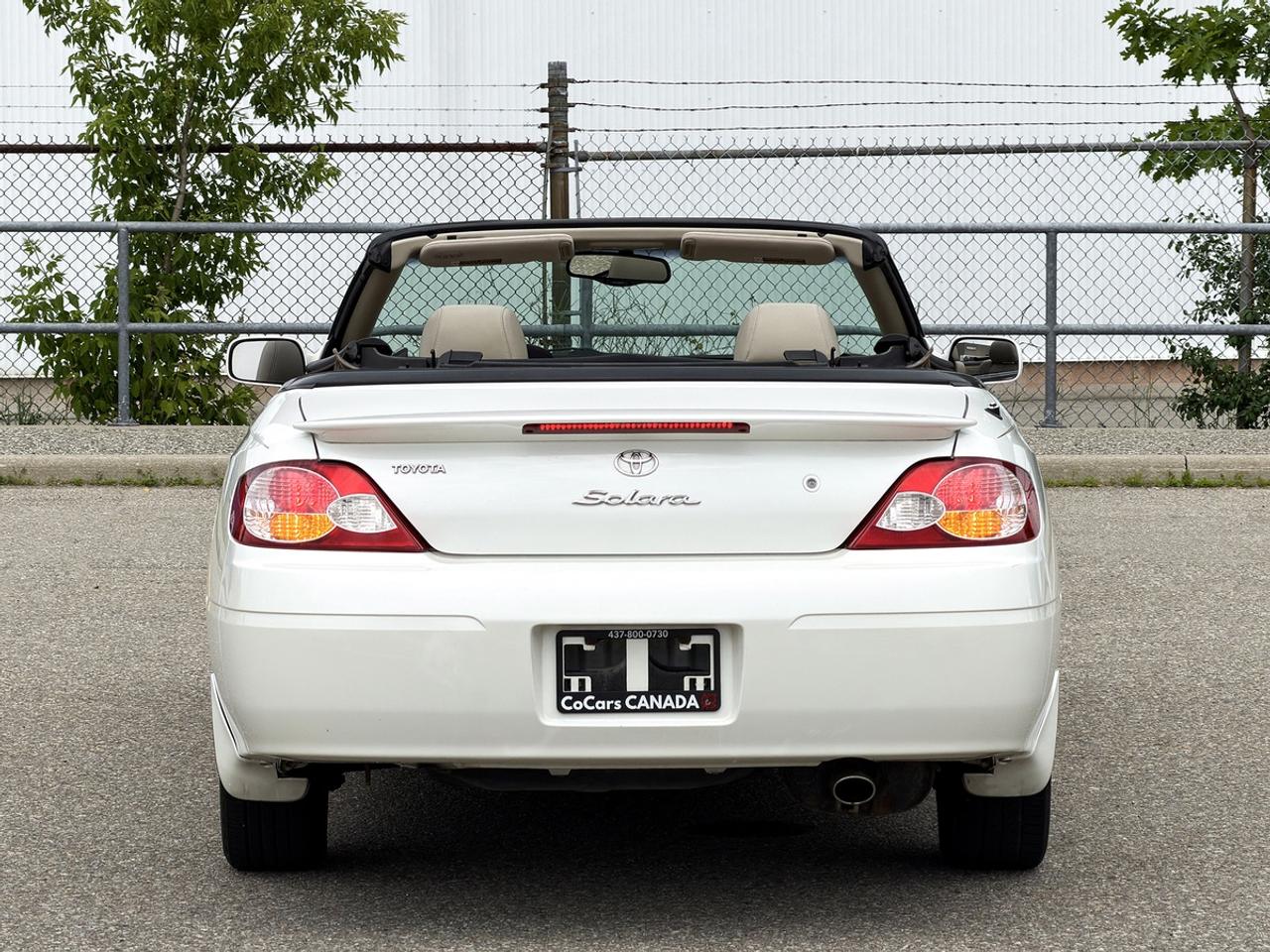 2003 Toyota Camry Solara SLE Convertible﻿ Photo4