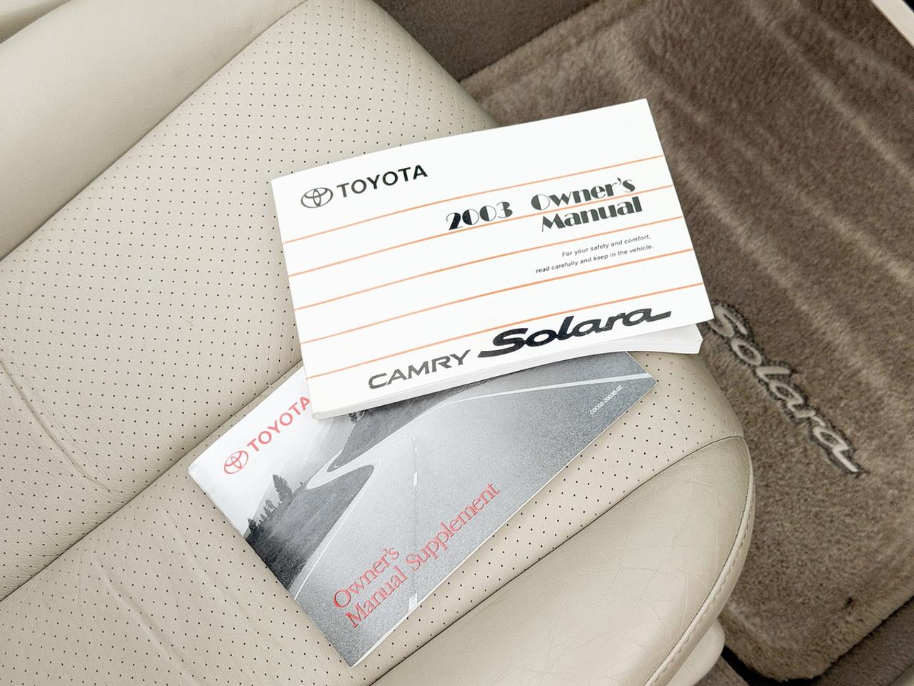 2003 Toyota Camry Solara SLE Convertible﻿ Photo