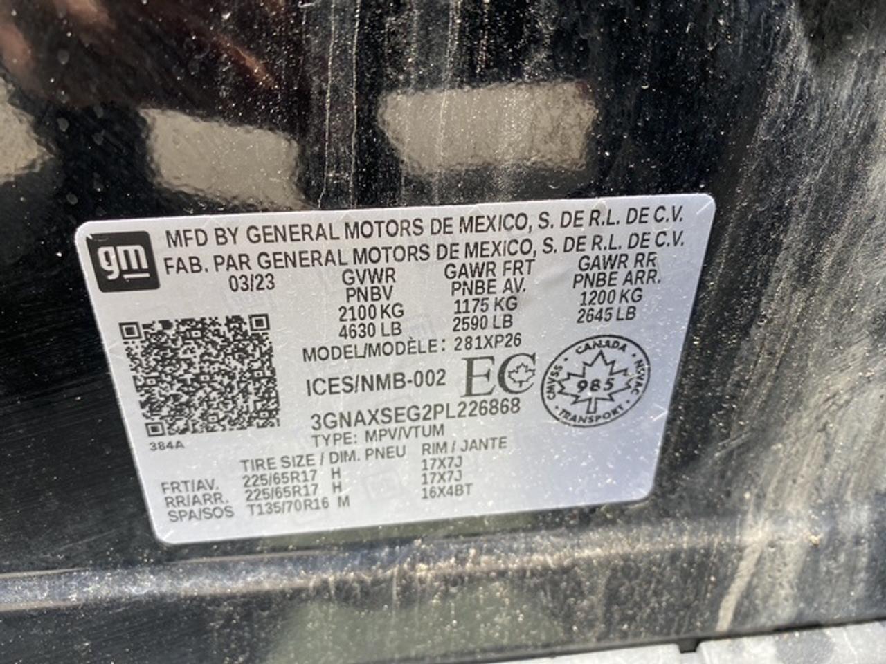 2023 Chevrolet Equinox LS AWD 4dr Photo