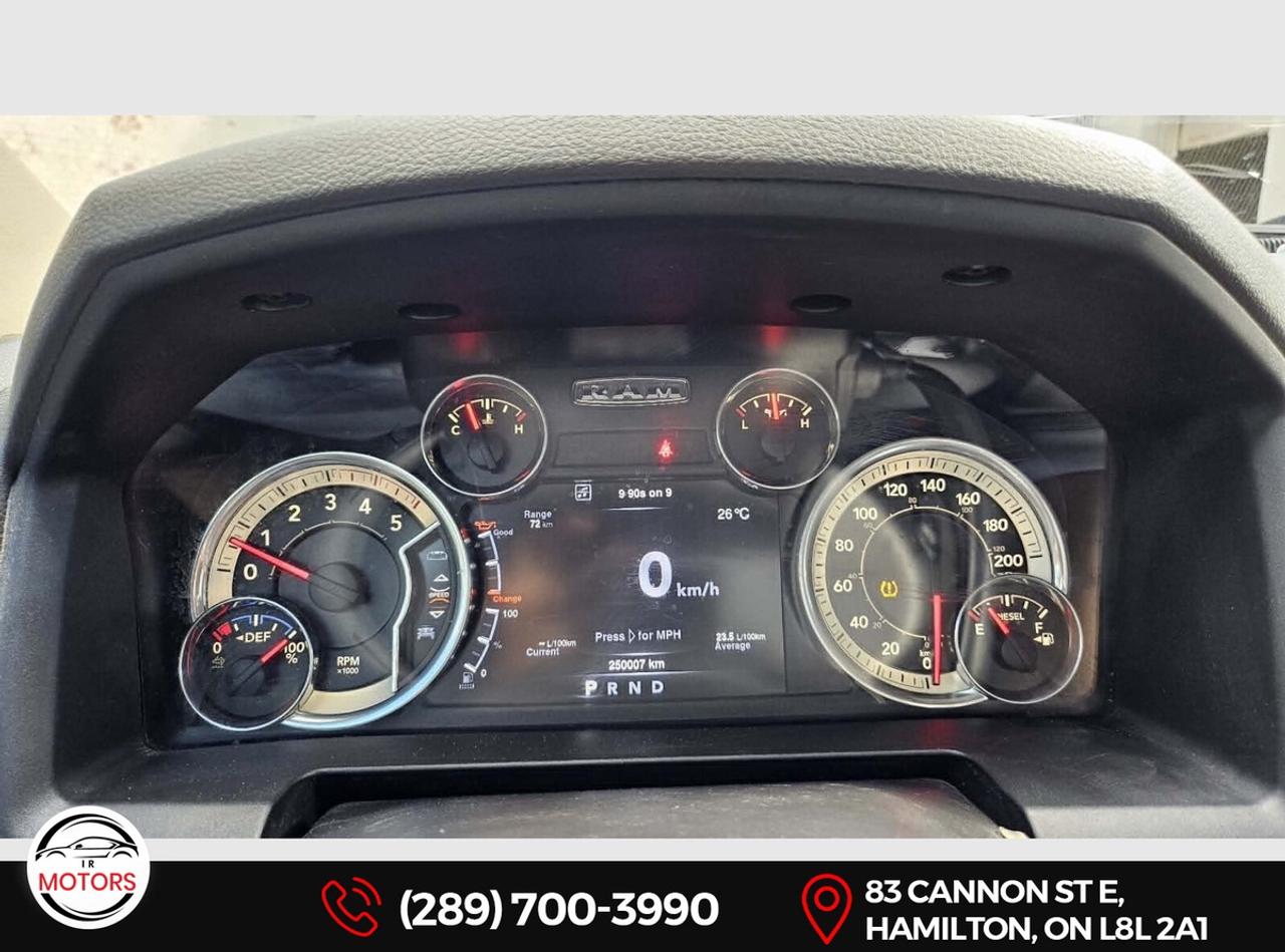 2016 RAM 2500 Outdoorsman 4x4 Cummins Diesel – No Accidents  Photo