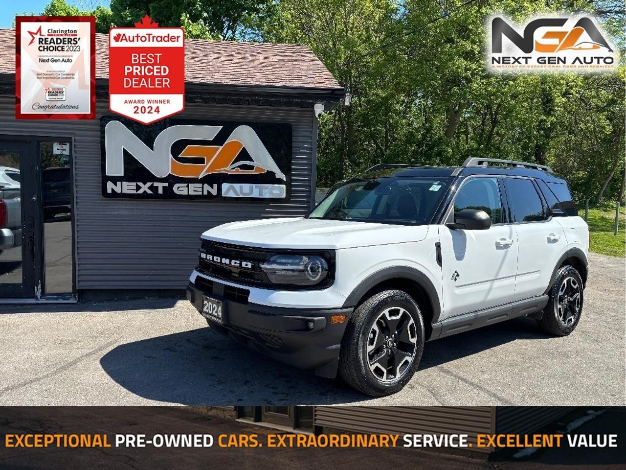 2024 Ford Bronco Sport Outer Banks LEATHER NAV TECH PKG ONE OWNER Photo0