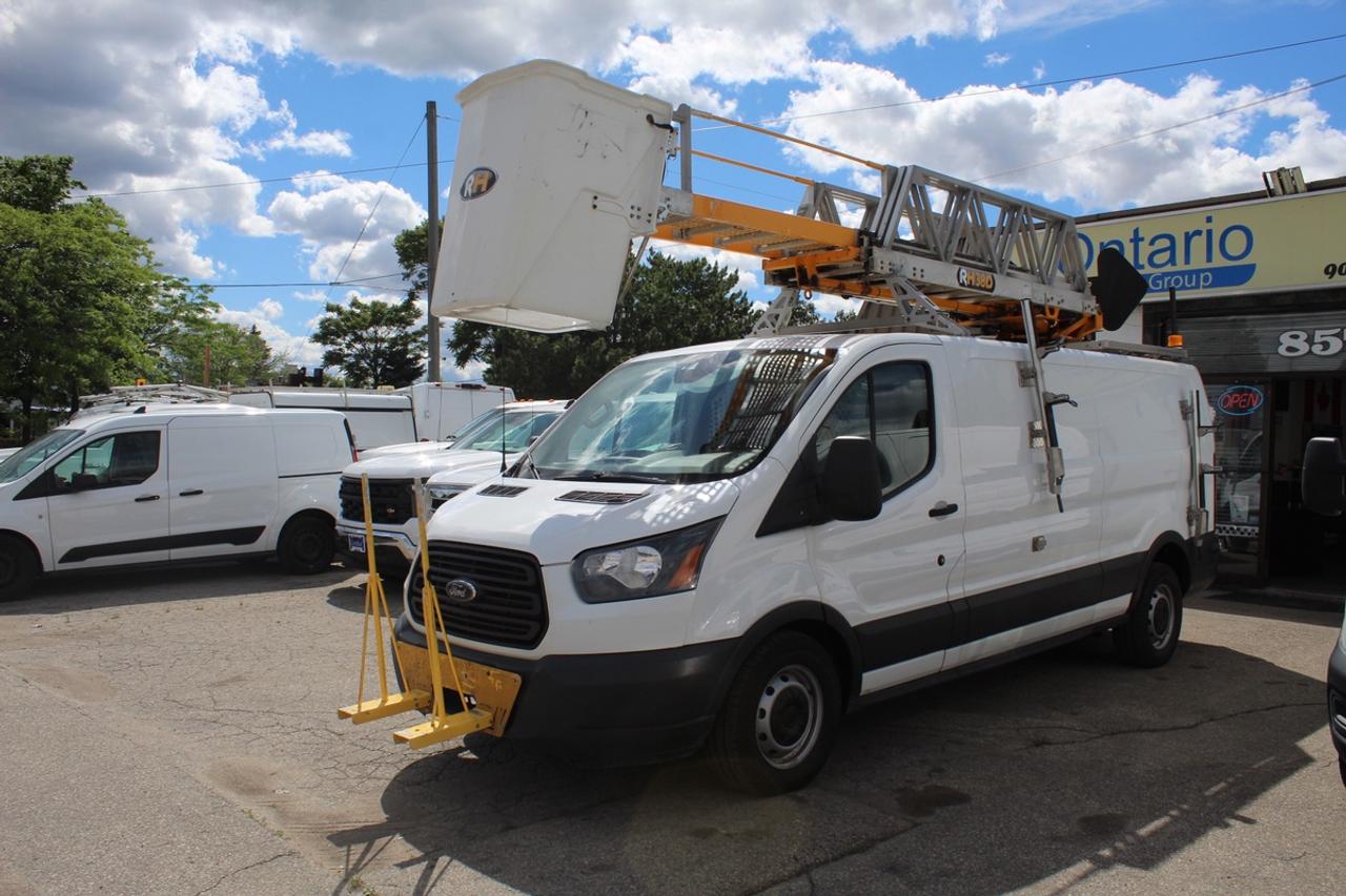 2018 Ford Transit T 350 Service Bucket Truck Ladder van Photo0