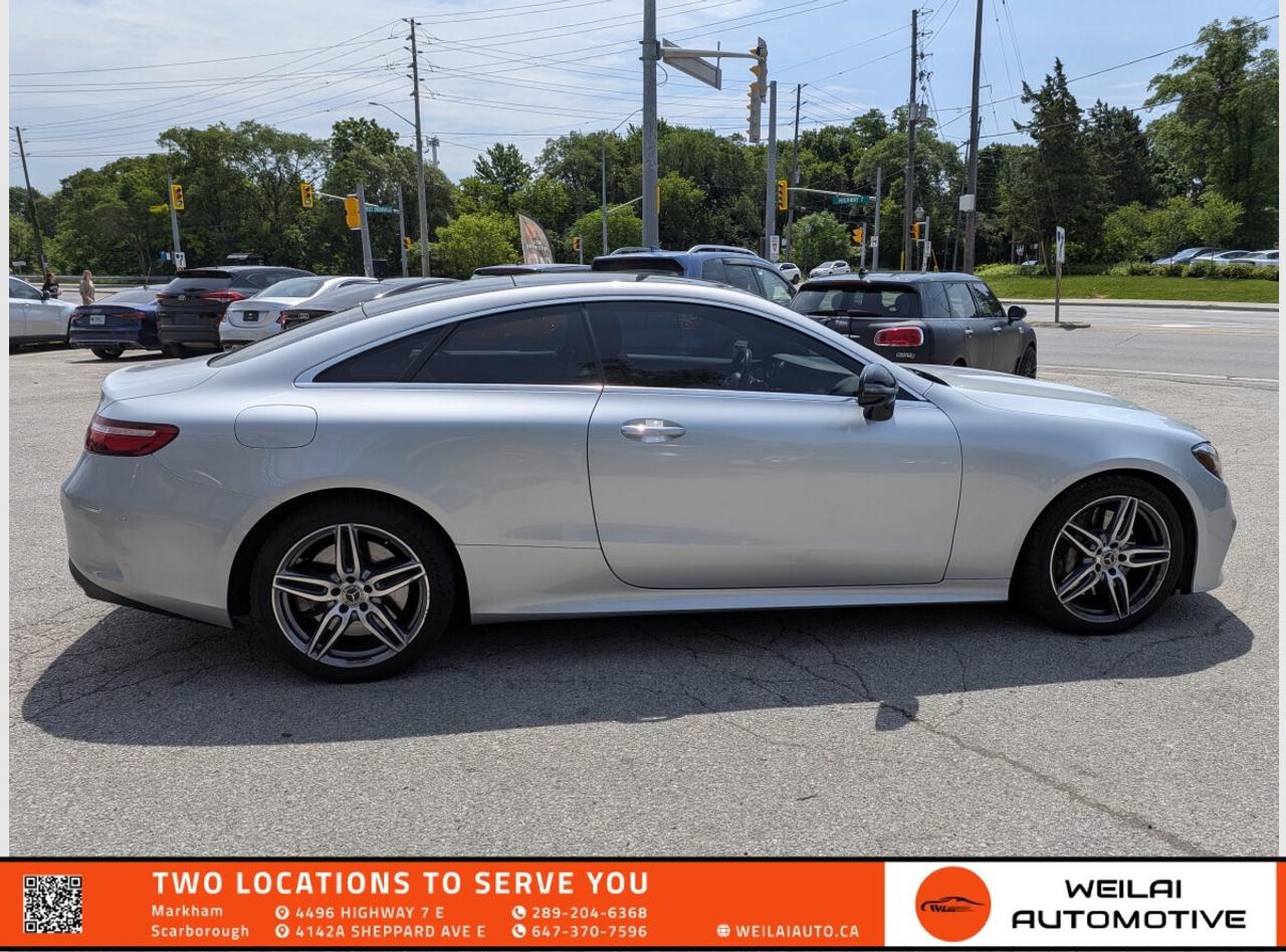 2018 Mercedes-Benz E-Class E400/COUPE/AWD/MINT CONDITION/Appointment Only Photo3