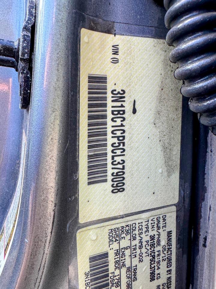 2012 Nissan Versa SL Photo