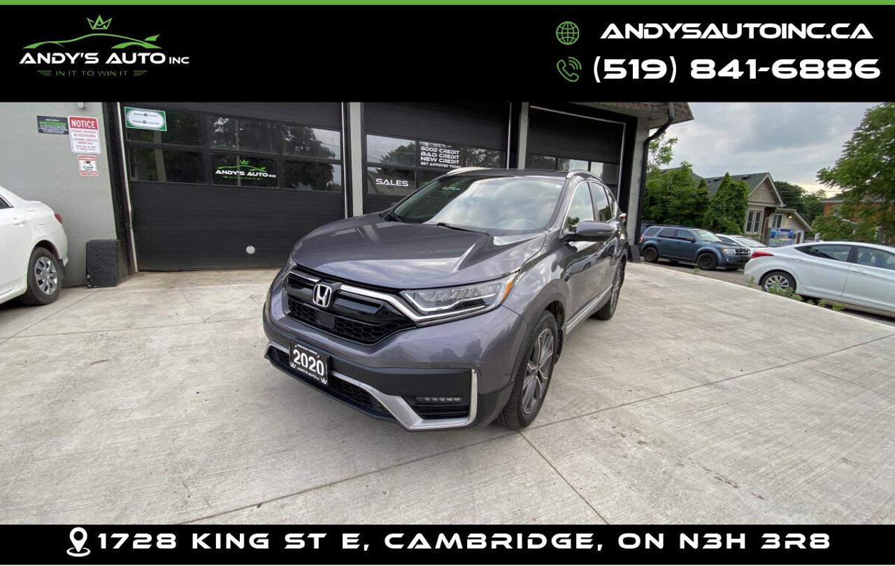 2020 Honda CR-V Touring ! LEATHER ! SUNROOF ! NAVIGATION ! NO ACCI Photo0