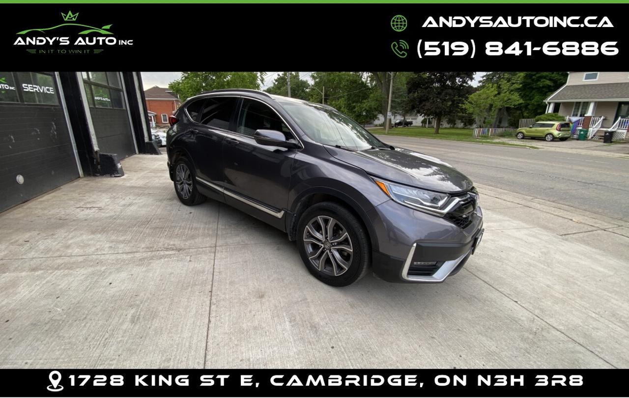 2020 Honda CR-V Touring ! LEATHER ! SUNROOF ! NAVIGATION ! NO ACCI Photo2