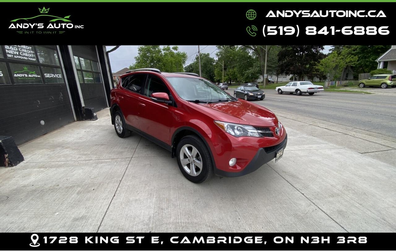 2014 Toyota RAV4 XLE ! AWD ! SUNROOF ! NAVIGATION ! NO ACCIDENTS Photo