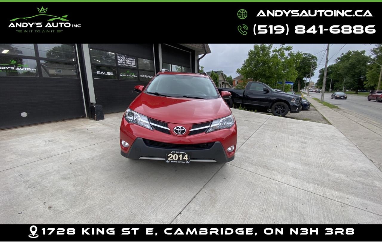 2014 Toyota RAV4 XLE ! AWD ! SUNROOF ! NAVIGATION ! NO ACCIDENTS Photo