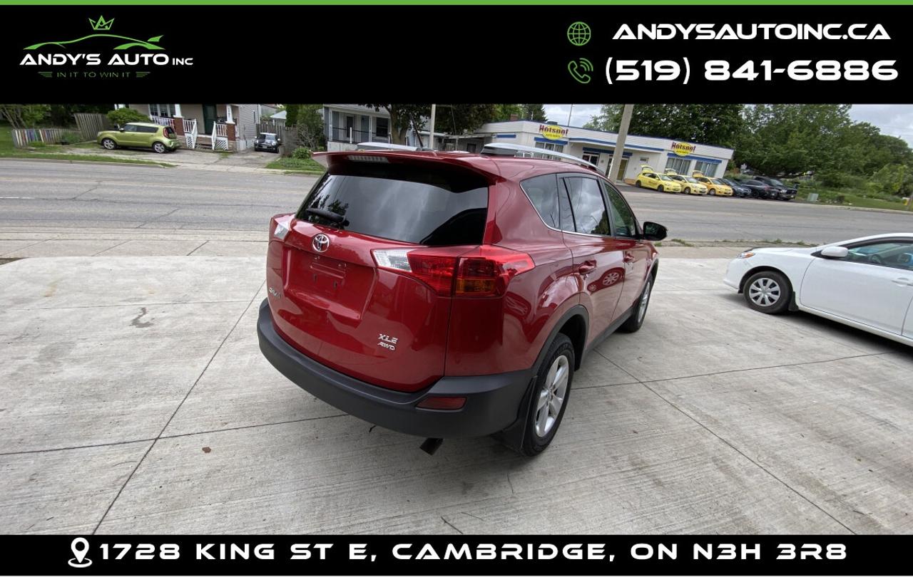 2014 Toyota RAV4 XLE ! AWD ! SUNROOF ! NAVIGATION ! NO ACCIDENTS Photo4