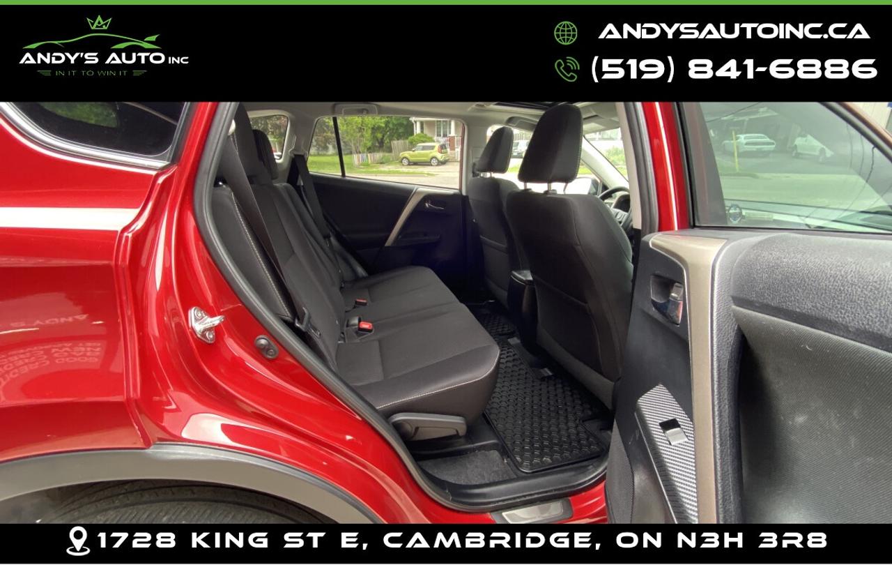 2014 Toyota RAV4 XLE ! AWD ! SUNROOF ! NAVIGATION ! NO ACCIDENTS Photo