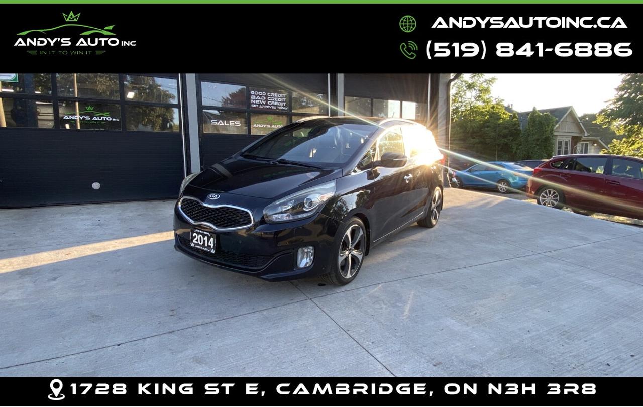 2014 Kia Rondo EX LUXURY W/NAVIGATION ! LEATHER ! SUNROOF ! EX LUXURY ! 7 SEATER ! LEATHER-LOADED Photo0