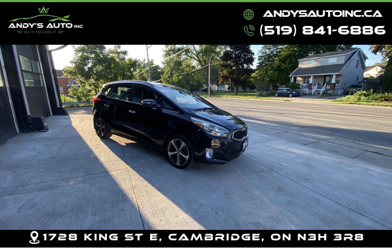 2014 Kia Rondo EX LUXURY W/NAVIGATION ! LEATHER ! SUNROOF ! EX LUXURY ! 7 SEATER ! LEATHER-LOADED Photo