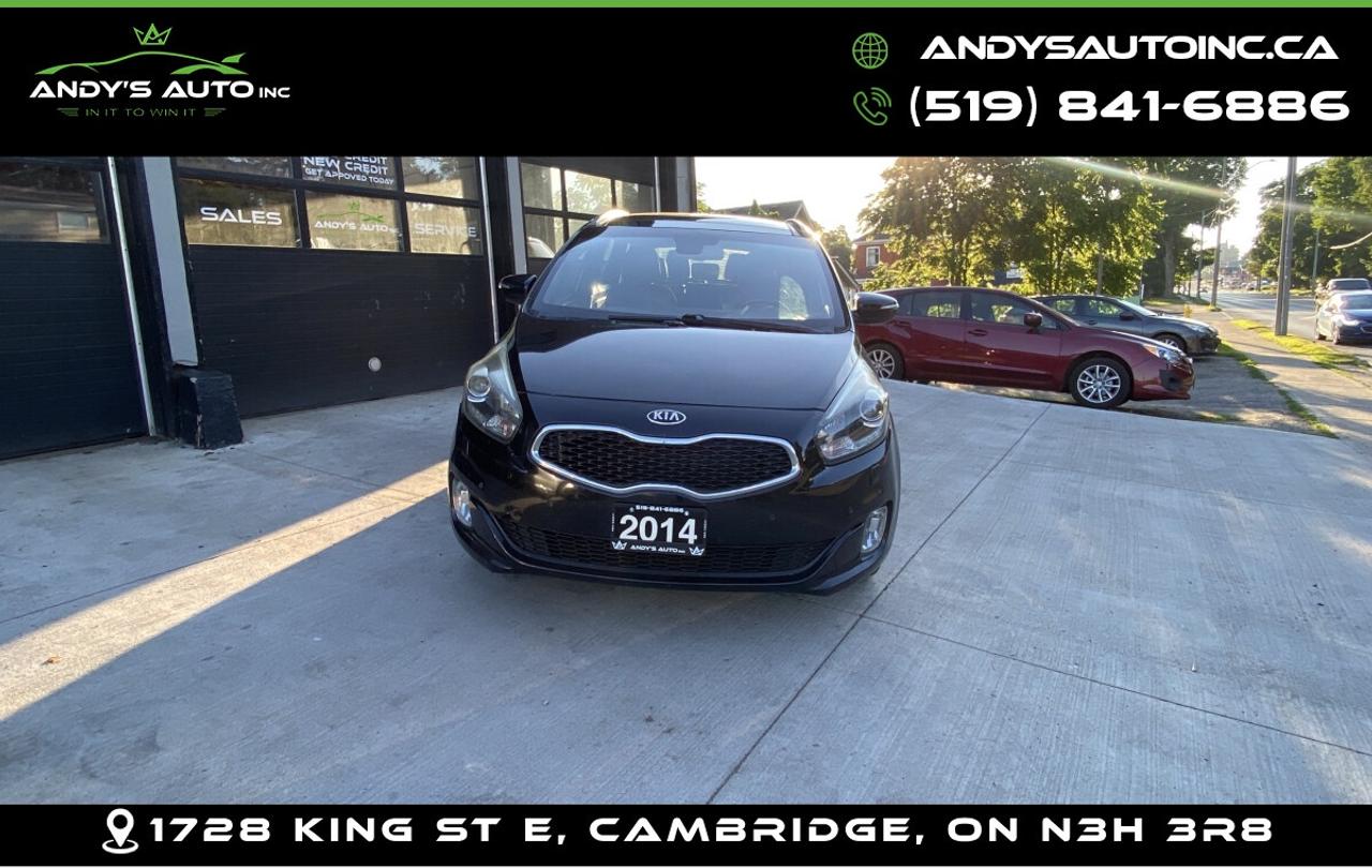 2014 Kia Rondo EX LUXURY W/NAVIGATION ! LEATHER ! SUNROOF ! EX LUXURY ! 7 SEATER ! LEATHER-LOADED Photo