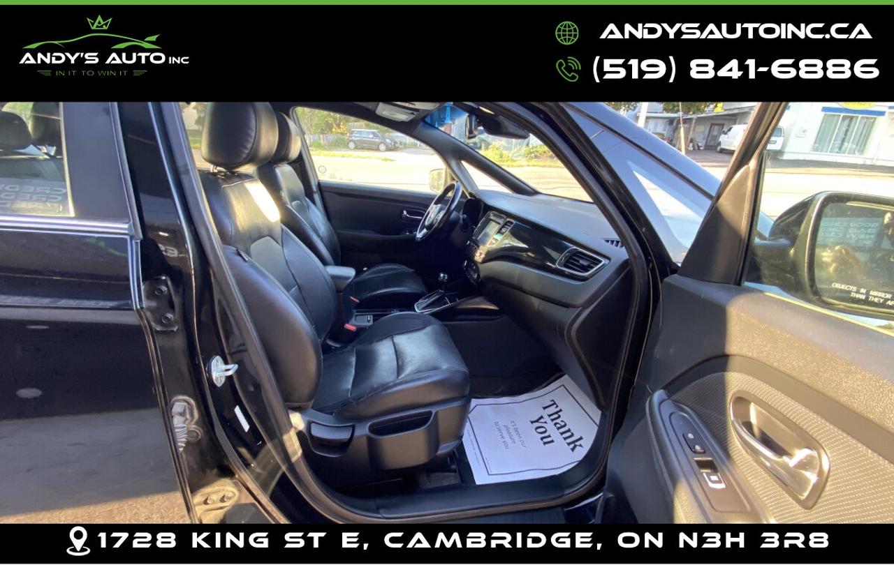 2014 Kia Rondo EX LUXURY W/NAVIGATION ! LEATHER ! SUNROOF ! EX LUXURY ! 7 SEATER ! LEATHER-LOADED Photo