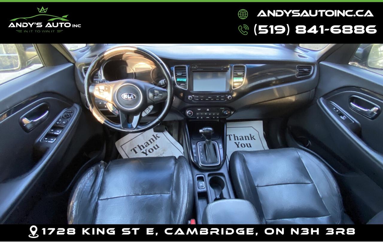 2014 Kia Rondo EX LUXURY W/NAVIGATION ! LEATHER ! SUNROOF ! EX LUXURY ! 7 SEATER ! LEATHER-LOADED Photo