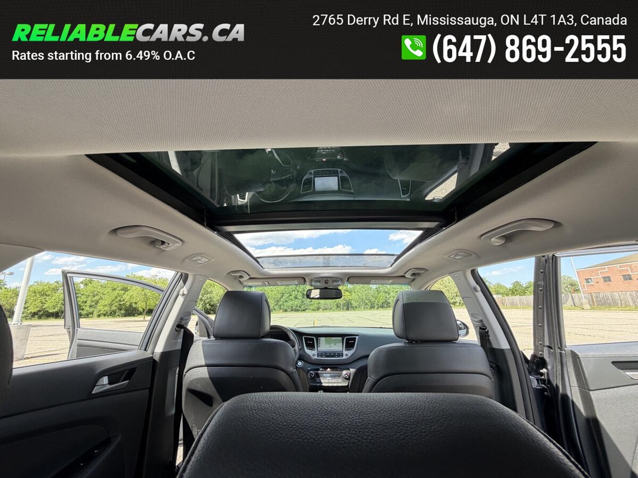 2017 Hyundai Tucson LUXURY | AWD | No-Accident | Leather | Navi | Sunr Photo4