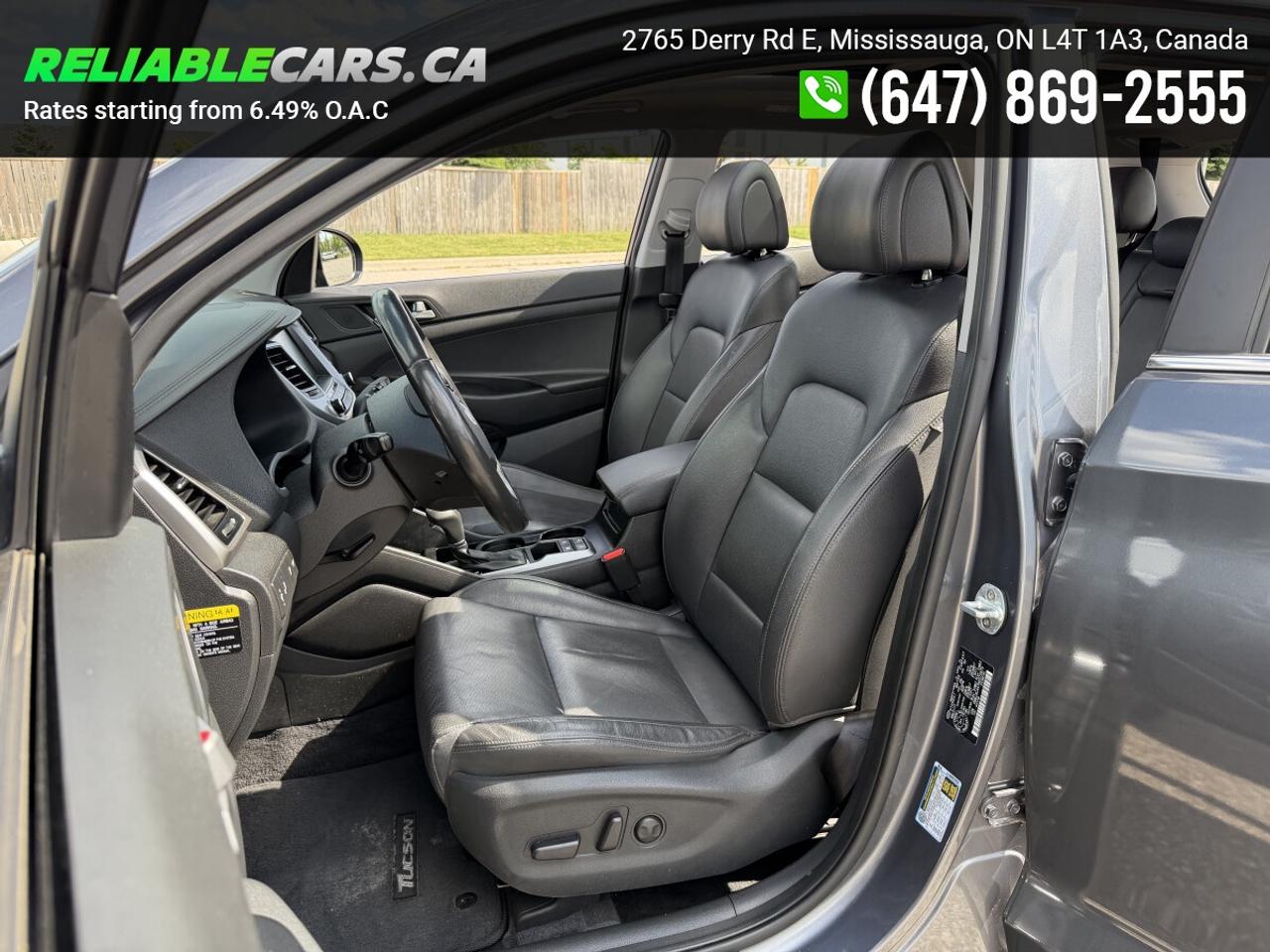 2017 Hyundai Tucson LUXURY | AWD | No-Accident | Leather | Navi | Sunr Photo