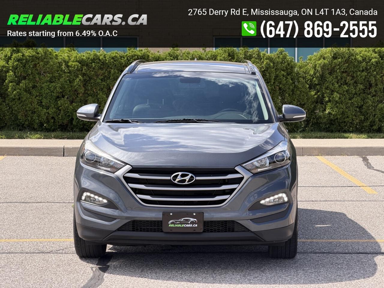 2017 Hyundai Tucson LUXURY | AWD | No-Accident | Leather | Navi | Sunr Photo