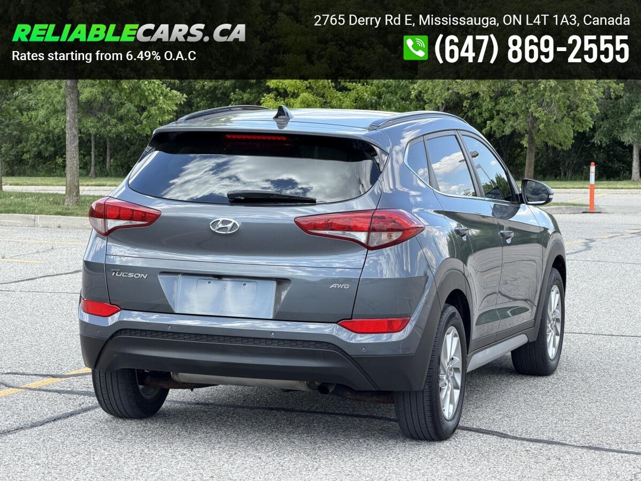 2017 Hyundai Tucson LUXURY | AWD | No-Accident | Leather | Navi | Sunr Photo