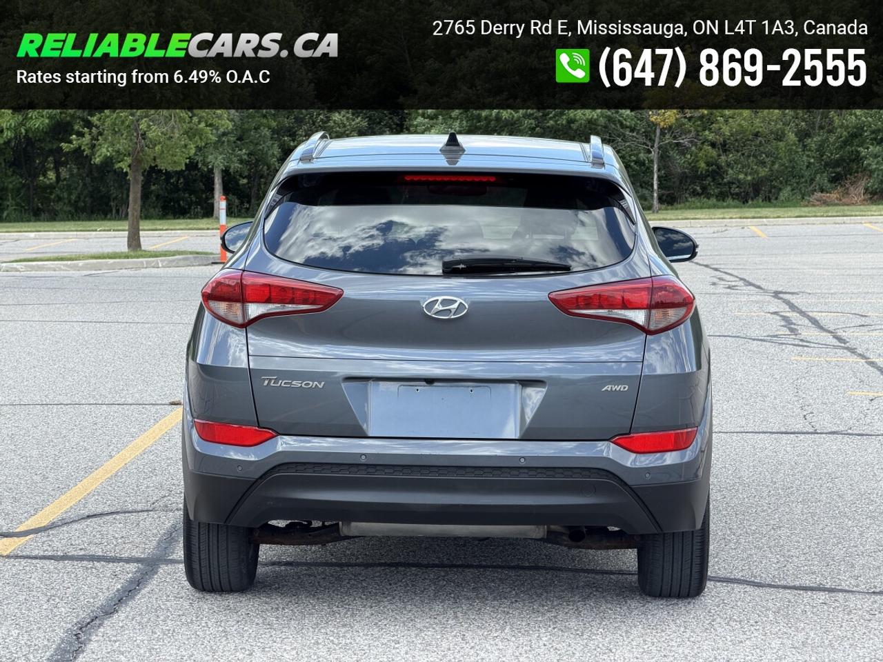2017 Hyundai Tucson LUXURY | AWD | No-Accident | Leather | Navi | Sunr Photo