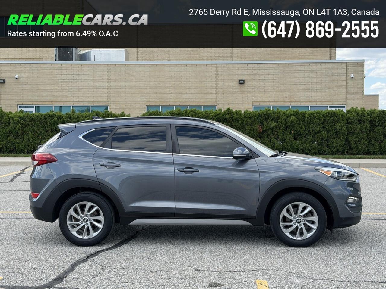 2017 Hyundai Tucson LUXURY | AWD | No-Accident | Leather | Navi | Sunr Photo